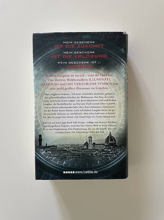 Bücher: INFERNO von Dan Brown – Gebraucht aus Winterthur von Membran95 1