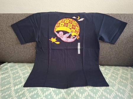 GU Japan Ninjya graphic T-Shirt New/size:L!!
