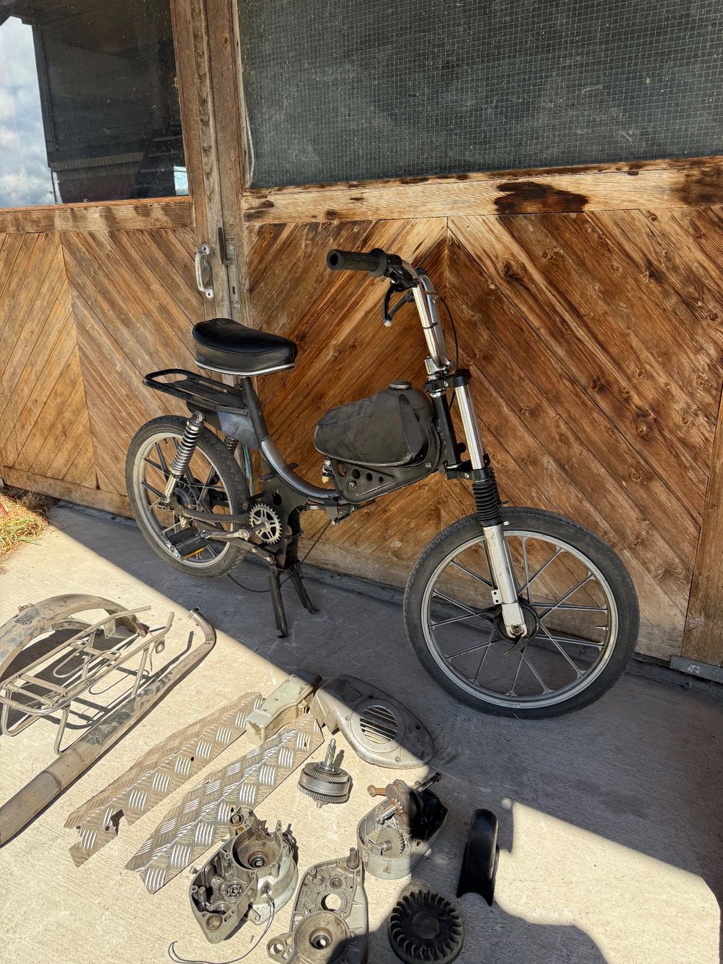 Sachs Ciclomotori: Sachs 503 Alpa CR2000 Töffli – Difettoso da Fahrni b. Thun venduto da Salzberger-FZH 7