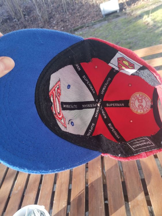 Copricapi, berretti & cappellini: Superman Snapback Cap – DC Comics, Original, Retro – Usato da Erlinsbach SO venduto da Meytalien 8