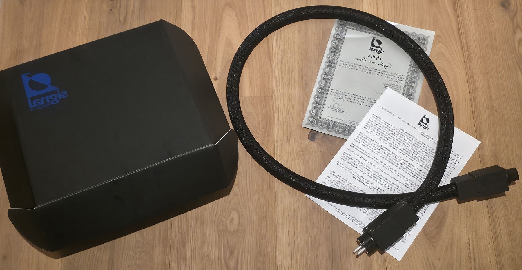 Cavi: Signal Projects Hydra Reference Series Stromkabel – Usato da Zufikon venduto da SecondSound.CH 1
