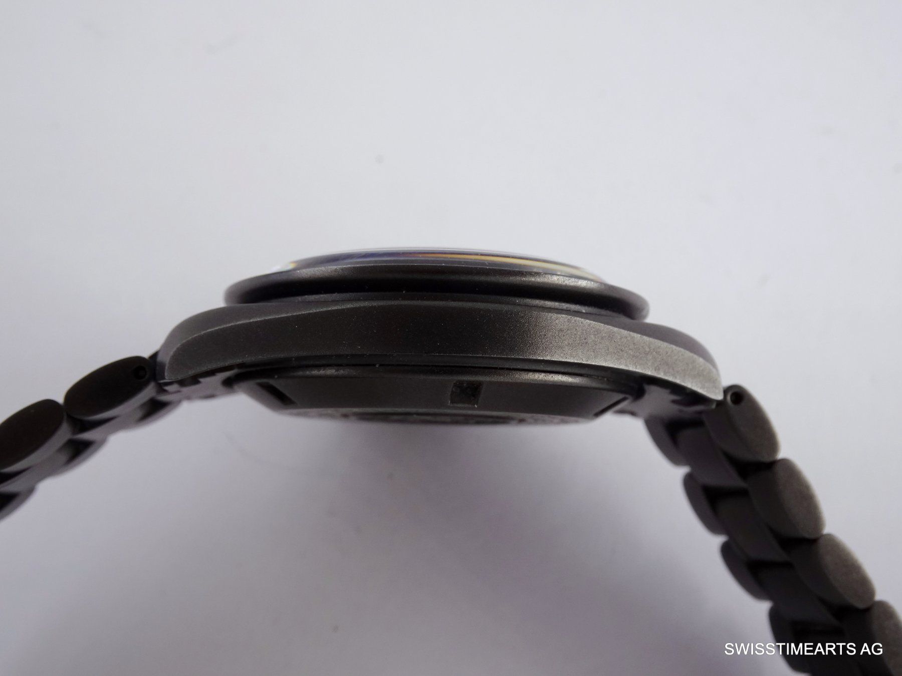 Omega Uhren: OMEGA SPEEDMASTER MOONWATCH 1861 BLACK PVD 2011 HANDAUFZUG – Gebraucht aus Zürich von  6