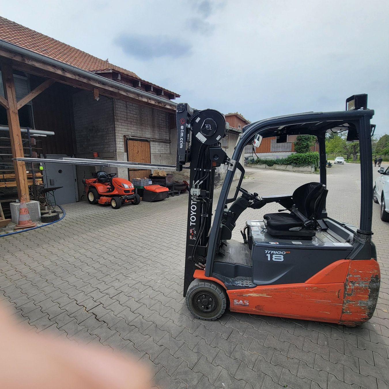 Toyota Carrelli elevatori e a forche: Elektro-Stapler – Usato da Ettingen venduto da zimmi07 3