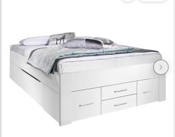 Bett  mit Schubladen 140x200