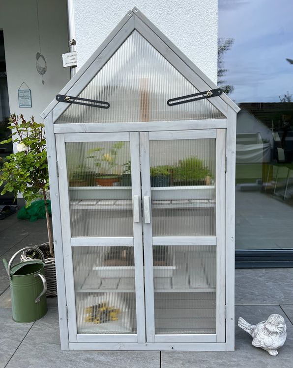Gewächshaus / Anzuchthaus Balkon Holz Kaufen auf Ricardo