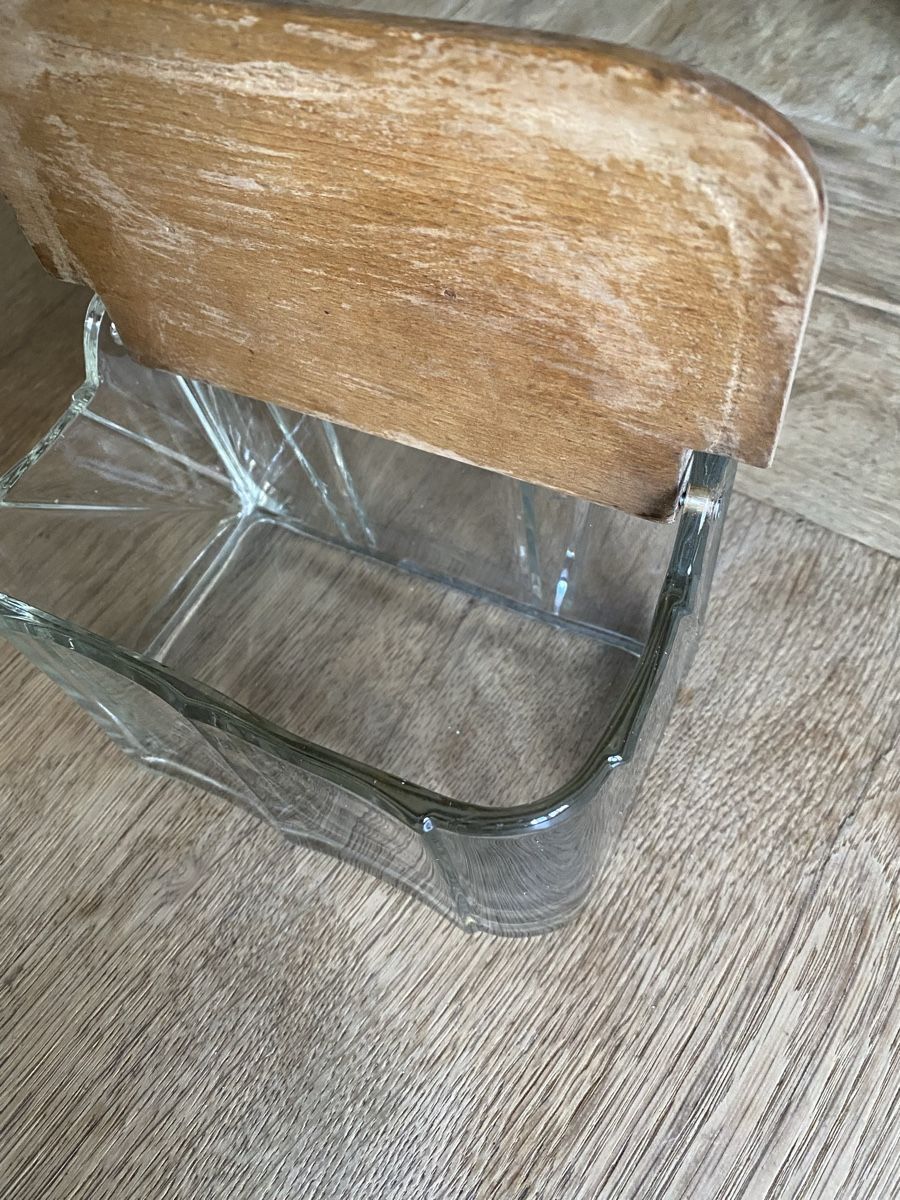 Gläser: Salzfass Glas und Holz – Gebraucht aus Bern von SamuelH02 4