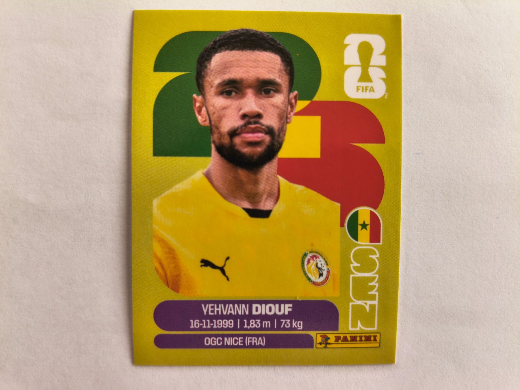 Panini Carte collezionabili: W Cup 2026 Senegal N°3 Diouf – Nuovo (secondo la descrizione) da Fontainemelon venduto da cathare67