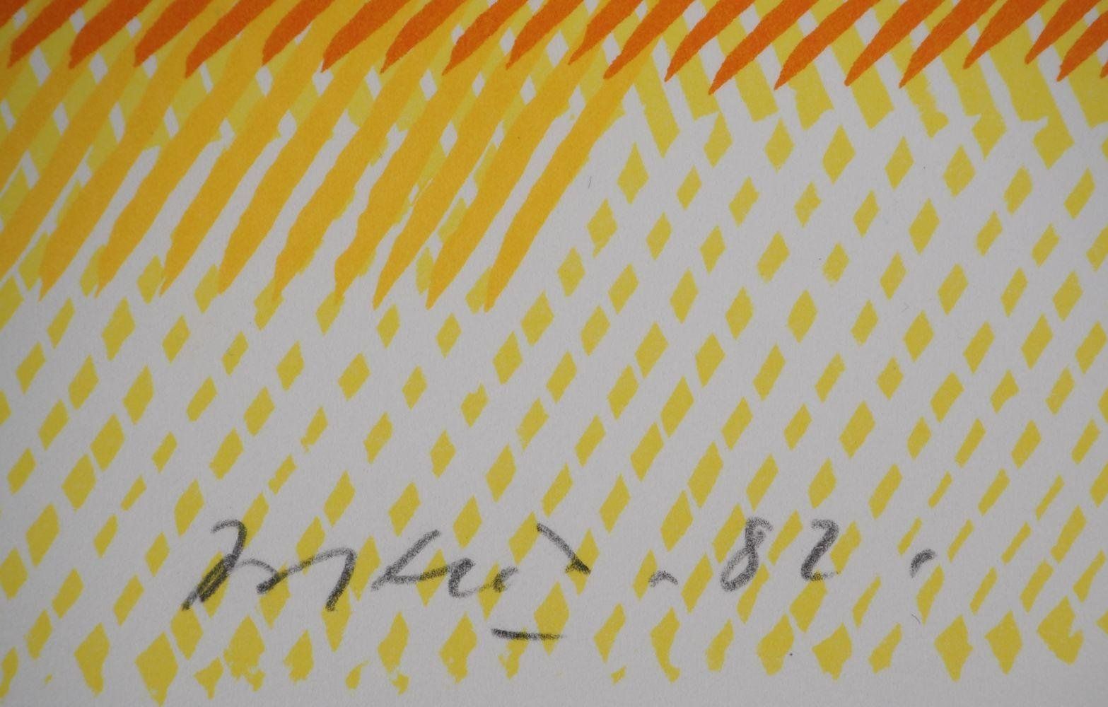 Grafiken & Lithographien: Beautiful Original lithograph signed Piero DORAZIO – Gebraucht aus Morges von 4WLS 1