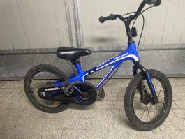 Kinderfahrrad 16 Zoll "Trelago" blau, guter Zustand!