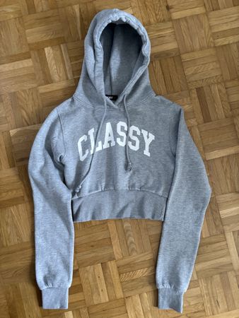 Sweat à capuche court, Taille XS comme neuf