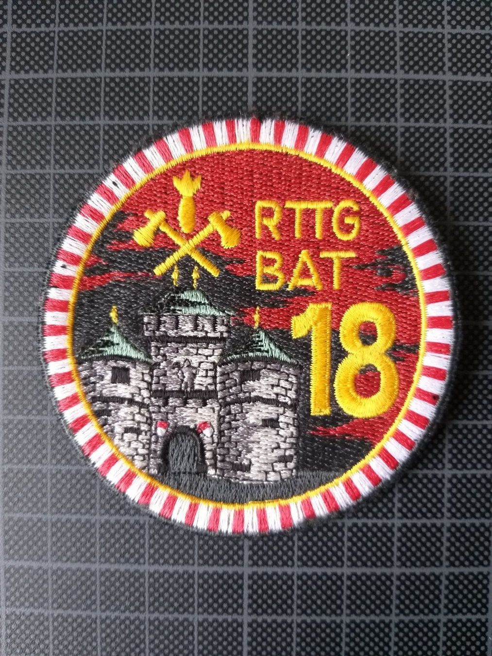 Placchette & Badge: Verbandsabzeichen RTTG BAT 18 – Usato da Bauma venduto da SwissMilitaria