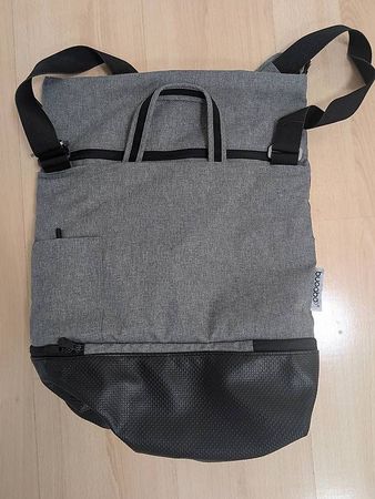 Bugaboo Wickeltasche Grey Melange, sehr gepflegt