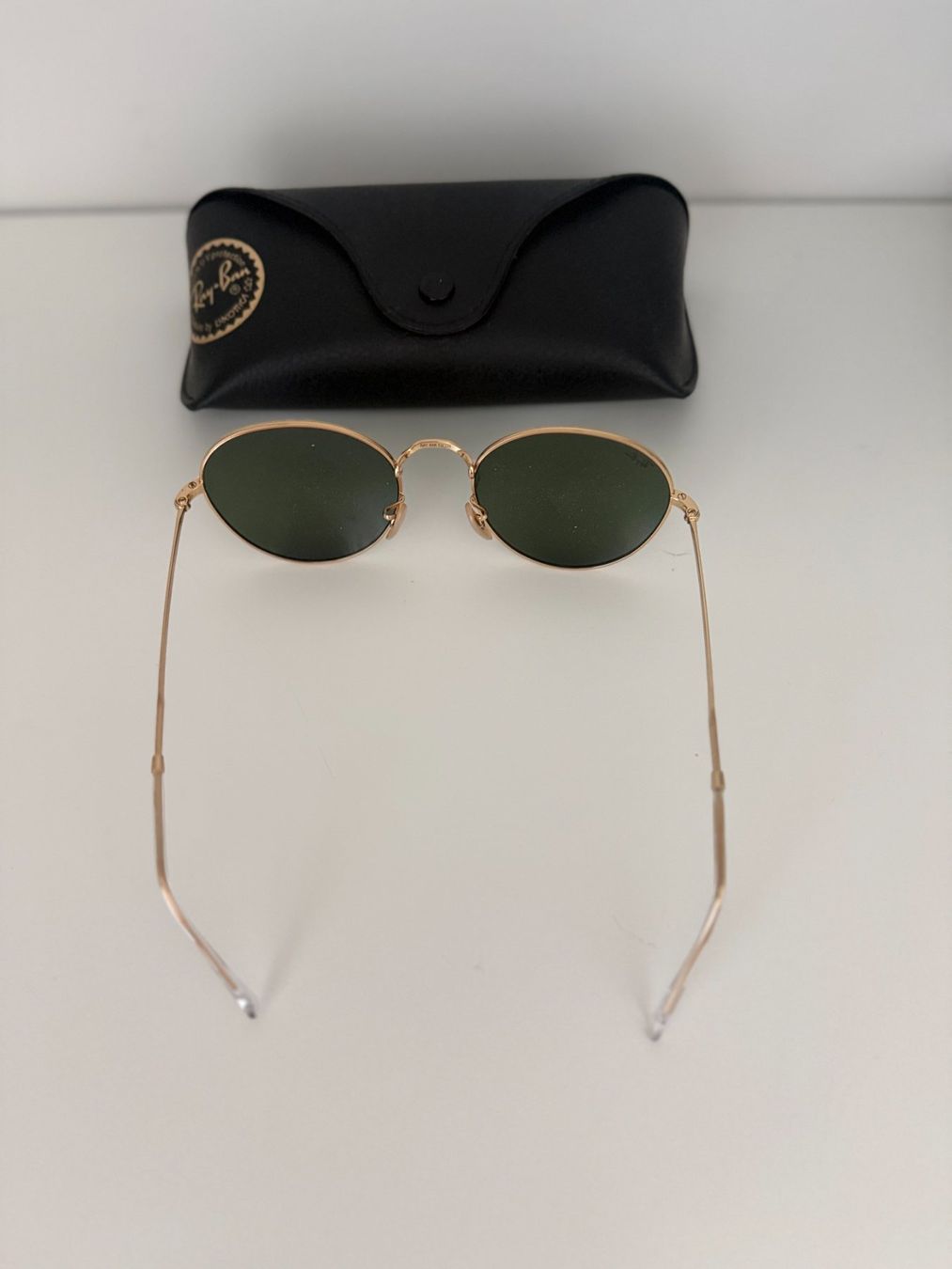 Ray-Ban Occhiali & Lenti: Sonenbrille Ray Ban gold – Nuovo (secondo la descrizione) da Zug venduto da Ibu1 2