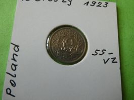 Polen 1923, 10 Groszy