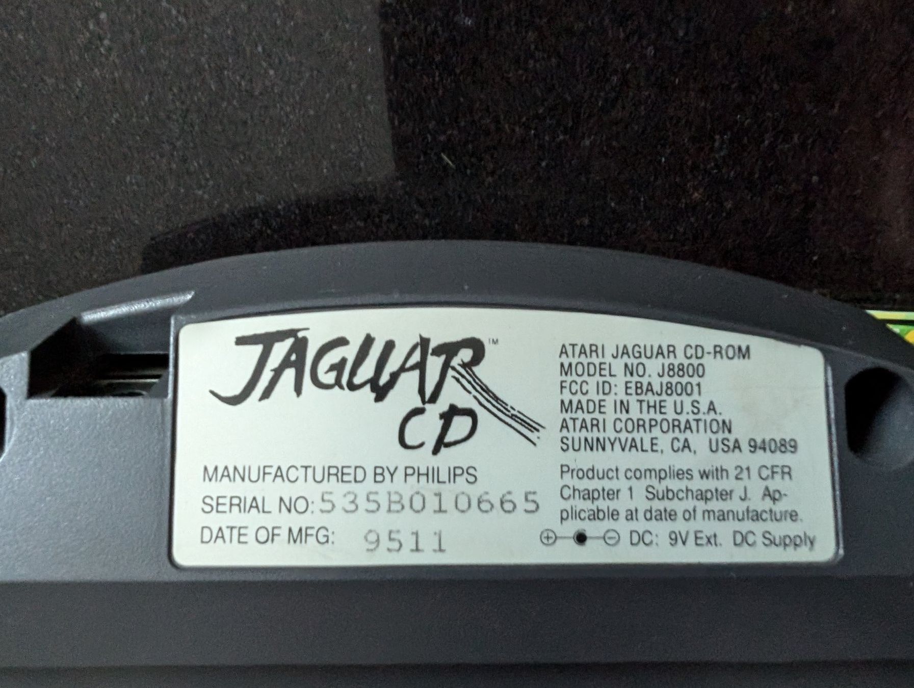 Atari Console: Atari Jaguar CD (US) + 3 Spiele - Battlemorph,Blue Lightning – Usato da Spiegel b. Bern venduto da Natix 2