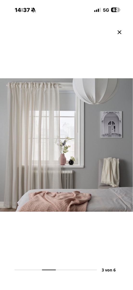 Tende: 5x IKEA STENFRÖ VORHANG 300x300 – Nuovo (secondo la descrizione) da Zürich venduto da StudioCardin