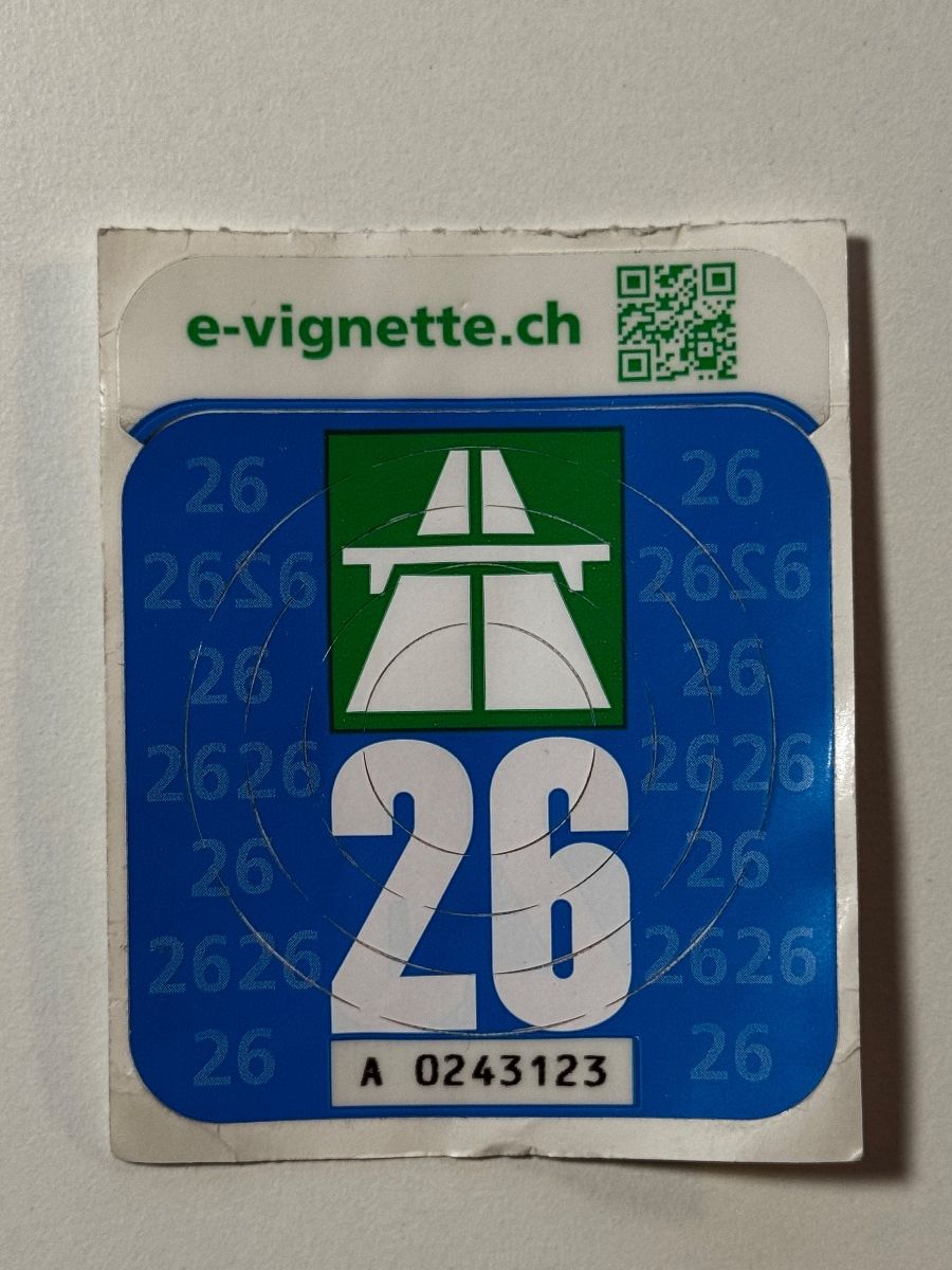 Vignettes Autoroutières: Autobahnvignette 2026 neu – Neuf (Voir description) à Ballmoos par trumpetdave