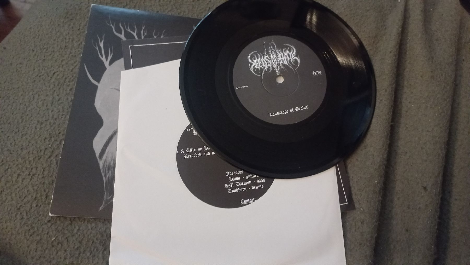 Dischi in vinile: Seeds of Hate/Elite-Split 7" Single Vinyl BLACK METAL – Usato da Olten venduto da Donatello1984 3