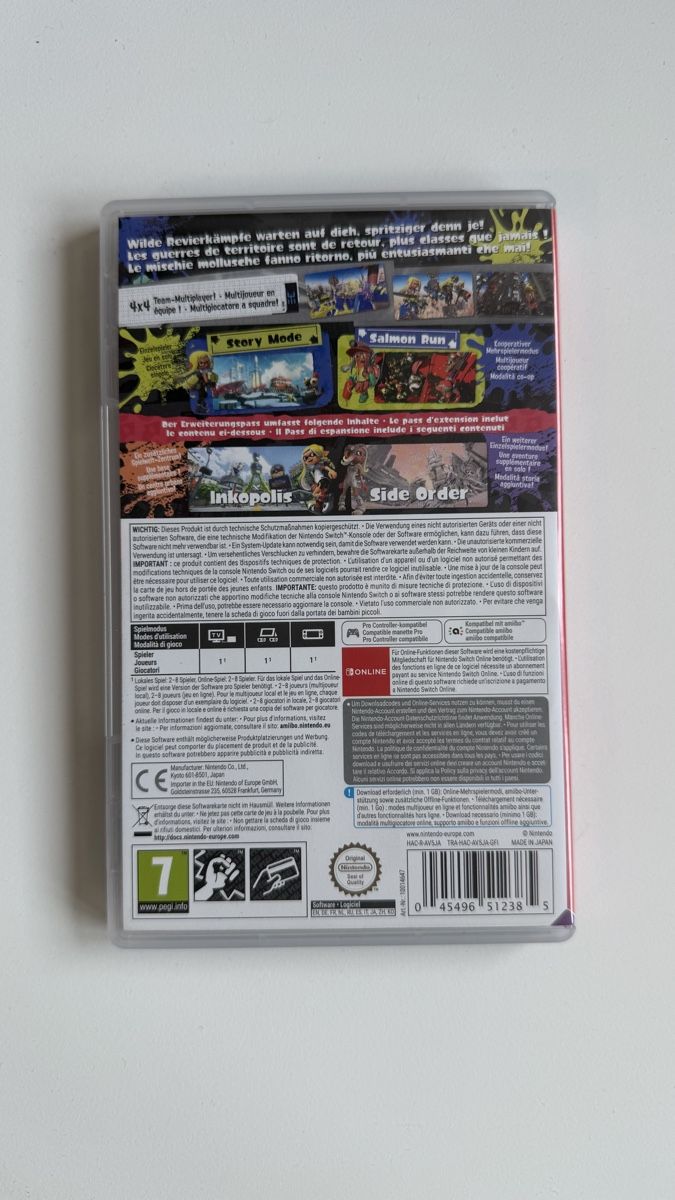 Nintendo Jeux: Splatoon 3 - Nintendo switch – D'occasion à Basel par raphaell 1