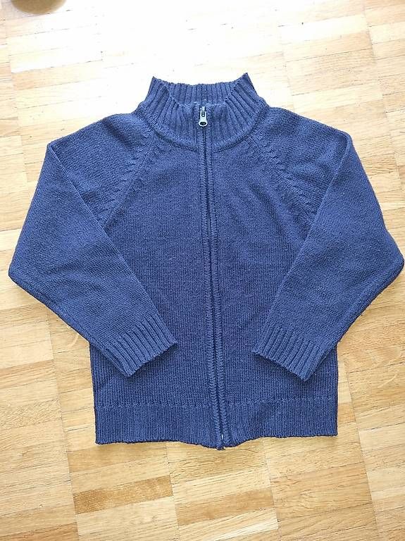 Giacche & Cappotti: Strickjacke, dunkelblau, Gr.92, 98 – Usato da Zürich venduto da SandraSte