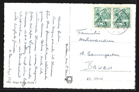 Cartes postales: AK Mettau /Aarg., Teilansicht mit Kirche – D'occasion à Berlin par bartko-reher 1
