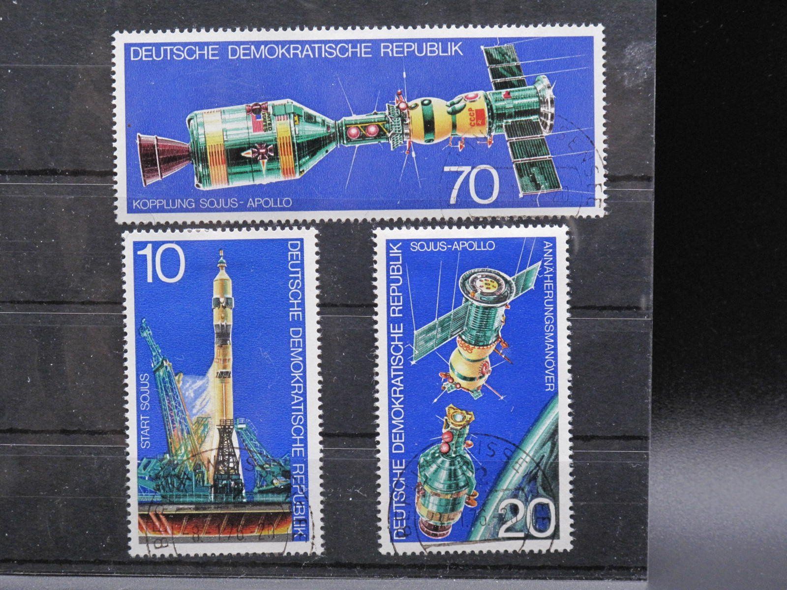 Tutti i francobolli: DDR 1975 Soyus - Apollo gest. – Usato da Wil SG venduto da fva01