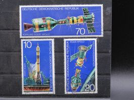 DDR 1975 Soyus - Apollo gest.