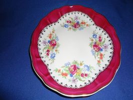 Teller mit Blumenmuster, Vintage Stil, Deko, Top Zustand