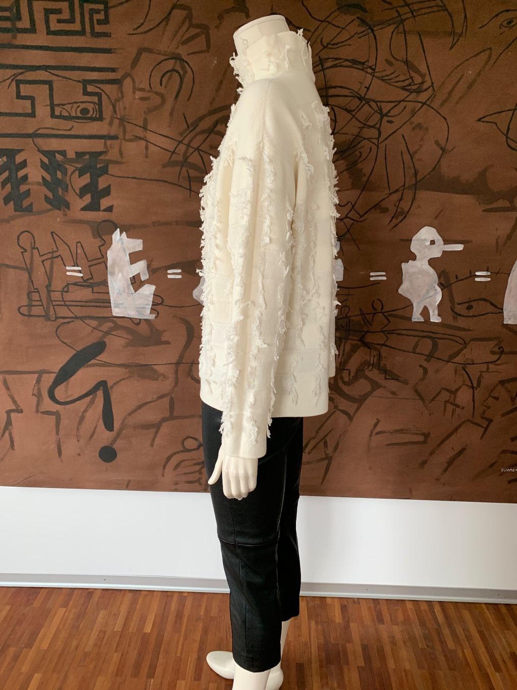 Akris Maglioni & Felpe: AKRIS-Exklusiver Pullover mit Fransen, 100% Kaschmir-NP 1990 – Nuovo (secondo la descrizione) da Luzern venduto da designluzern 4
