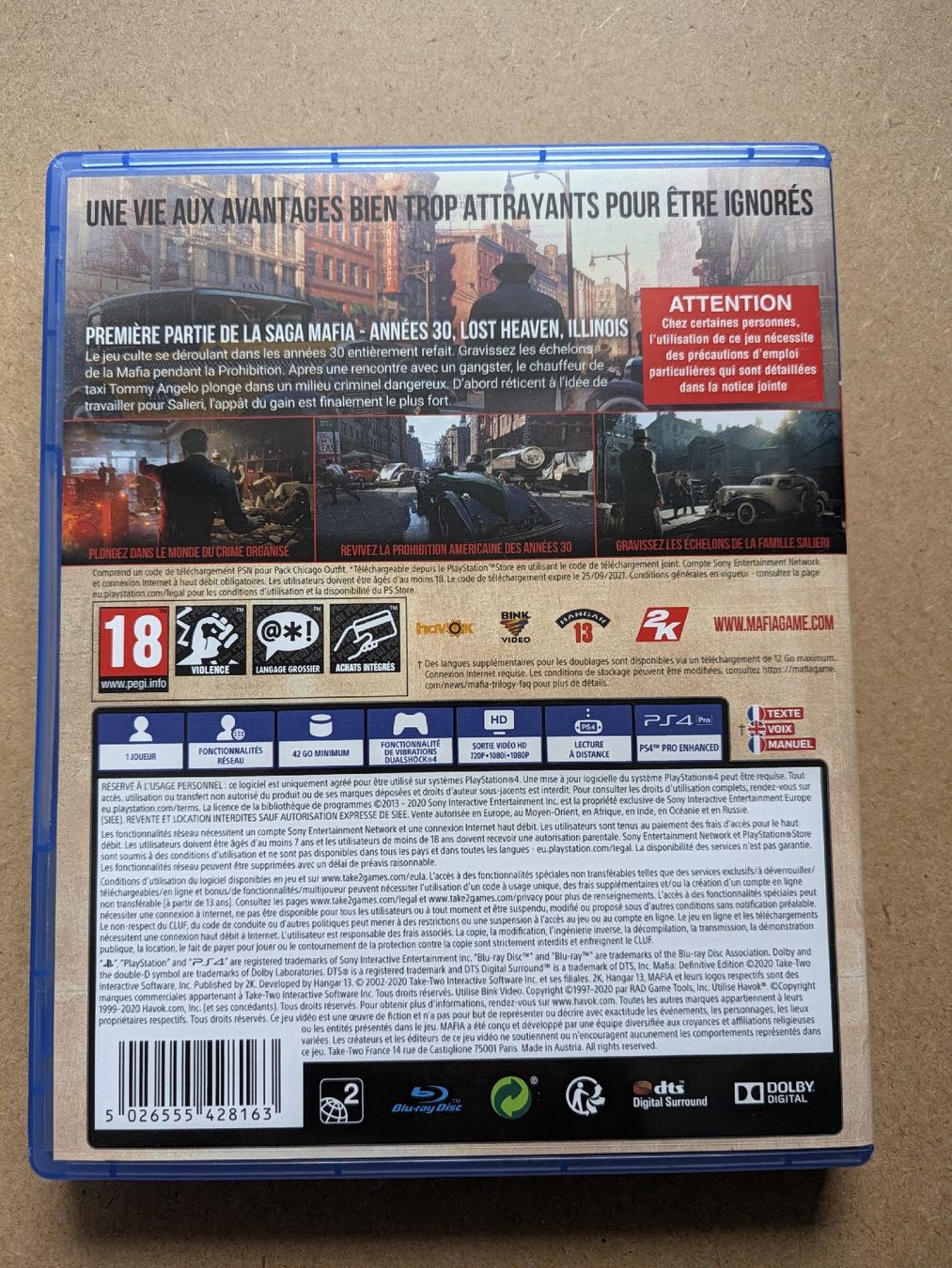 Spiele: Mafia Definitive Edition Ps4 – Gebraucht aus Chur von FreakofRarity 1