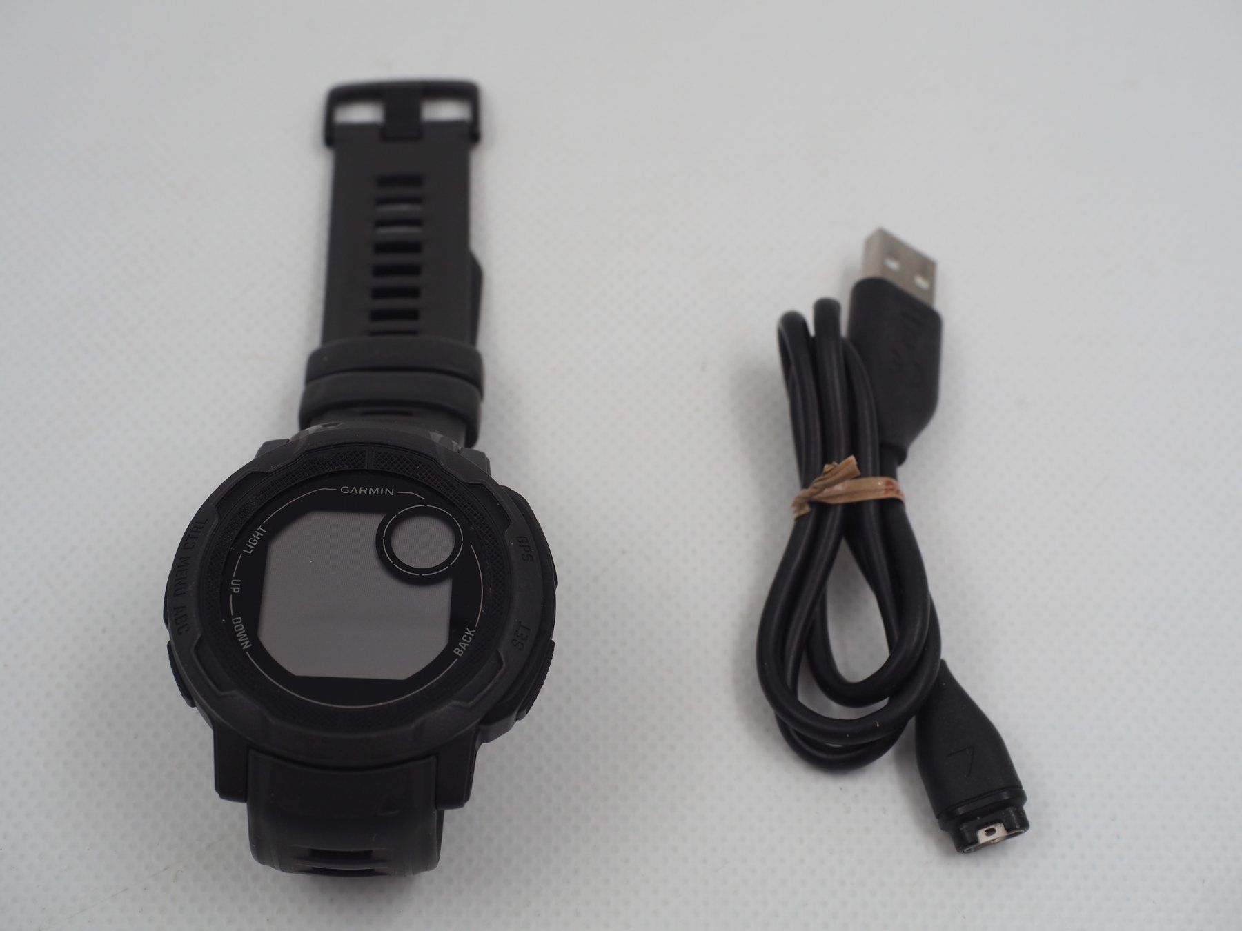 Garmin Smartwatch: GARMIN Instinct 2 - Graphite, 45mm (26070121) – Usato da Zürich venduto da fundsachenverkauf