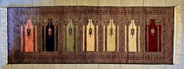 TEPPICH AFGHAN * 1960-1970er JAHRE * SEHR SCHÖN/TOP QUALITÄT
