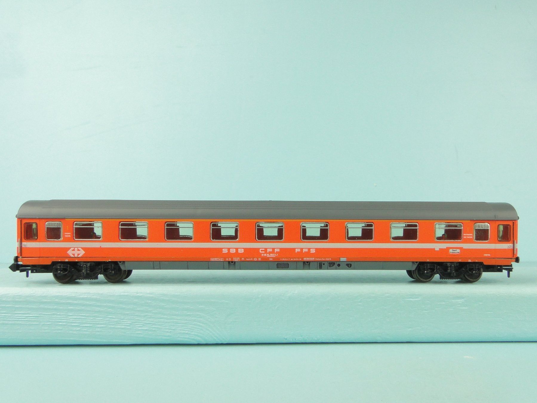 Trix Modellini di ferrovie: Minitrix Spur N 3106 SBB Eurofima – Usato da Bülach venduto da cann11 6