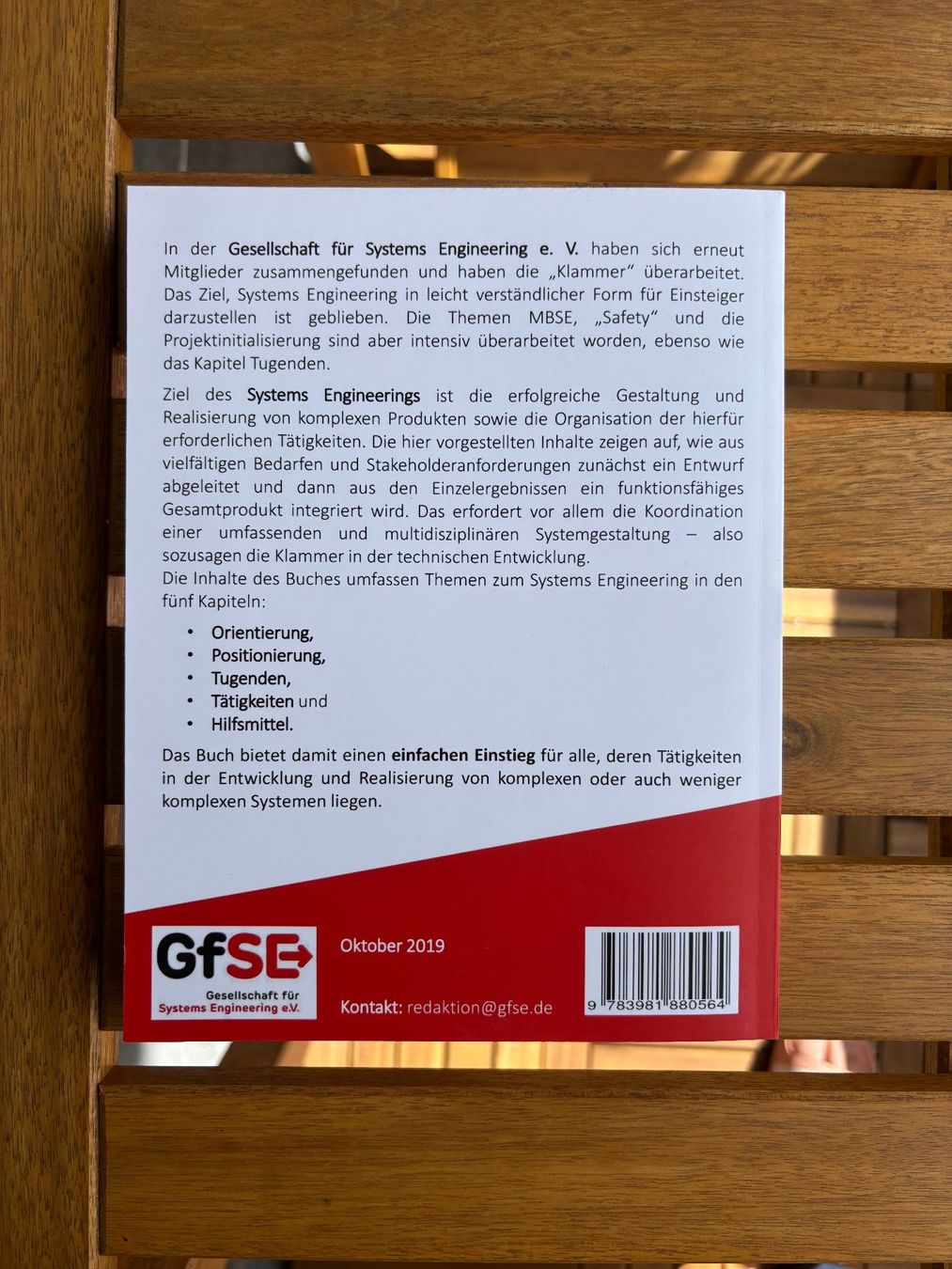 Livres: GfSE SE-Handbuch Systems Engineering – D'occasion à Rämismühle par RitzmannMarkus 1