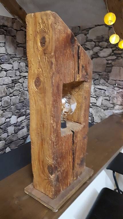Lampade: altholz Leuchte  Lampe – Usato da Wald ZH venduto da Orgelfreak 2