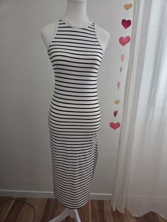 Kleid gestreift lang Grösse S
