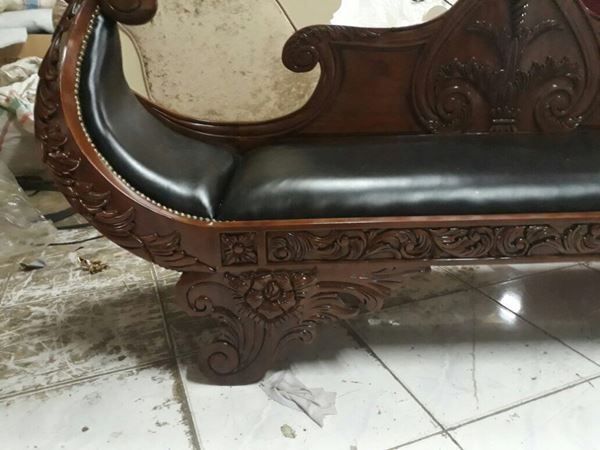 Divani: Sofa Couch Ledersofa Polstermöbel Sitzmöbel Wohnzimmersofa – Nuovo e nell'imballaggio originale da Daisendorf venduto da Wohn-Kult 1
