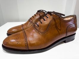 Berwick 1707 Herren Lederschuhe Gr 8½ / 42,5 – Goodyear Welt