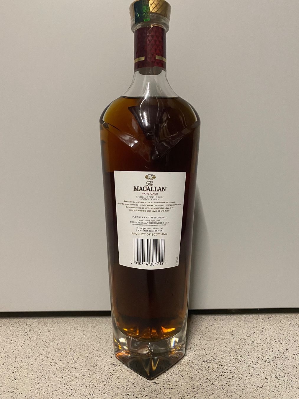 Macallan Spirituosen: Macallan Rare Cask Batch No.1 2018 Release – Neu und originalverpackt aus Mönchaltorf von Drammer 2