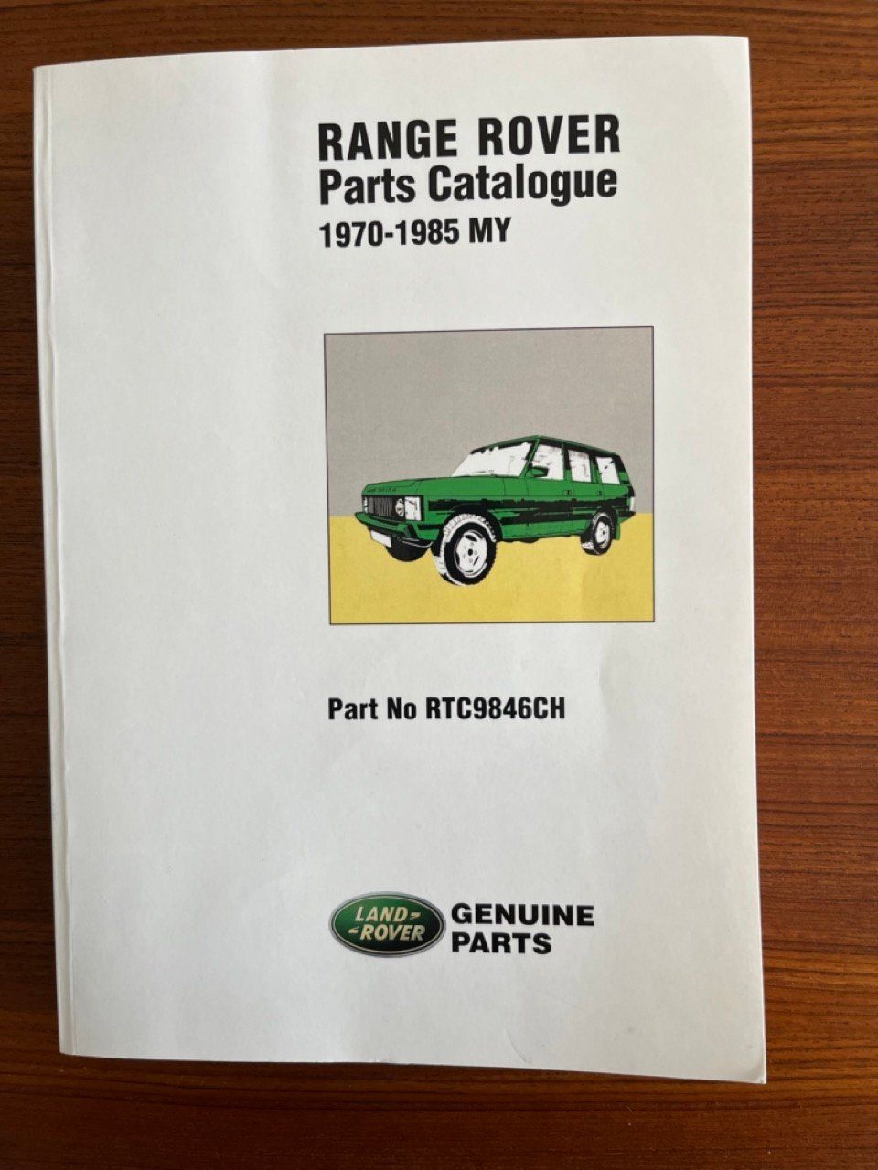 Libri: Catalogue pièces détachées Range Rover 1970-1985   RTC9846CH – Usato da Petit-Lancy venduto da DonJen