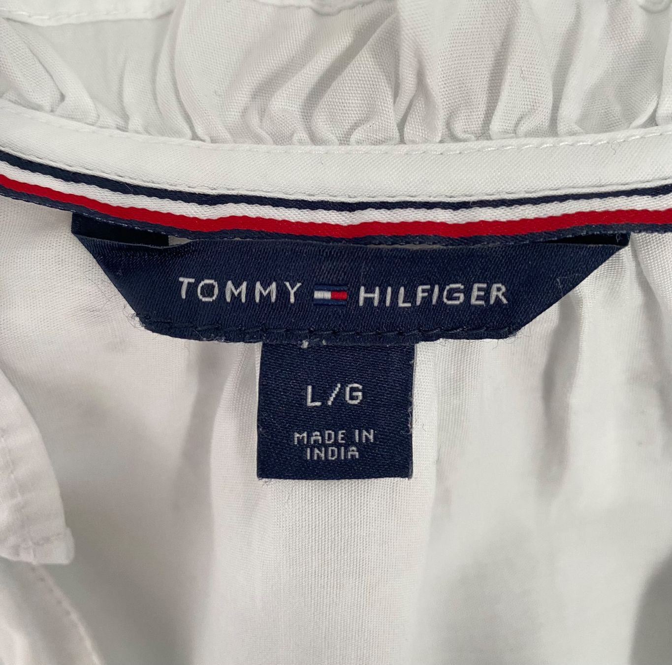 Tommy Hilfiger Camicette: Tommy Hilfiger Bluse aus Baumwolle Grösse L – Usato da Oberwil BL venduto da Leni-Mischi 3