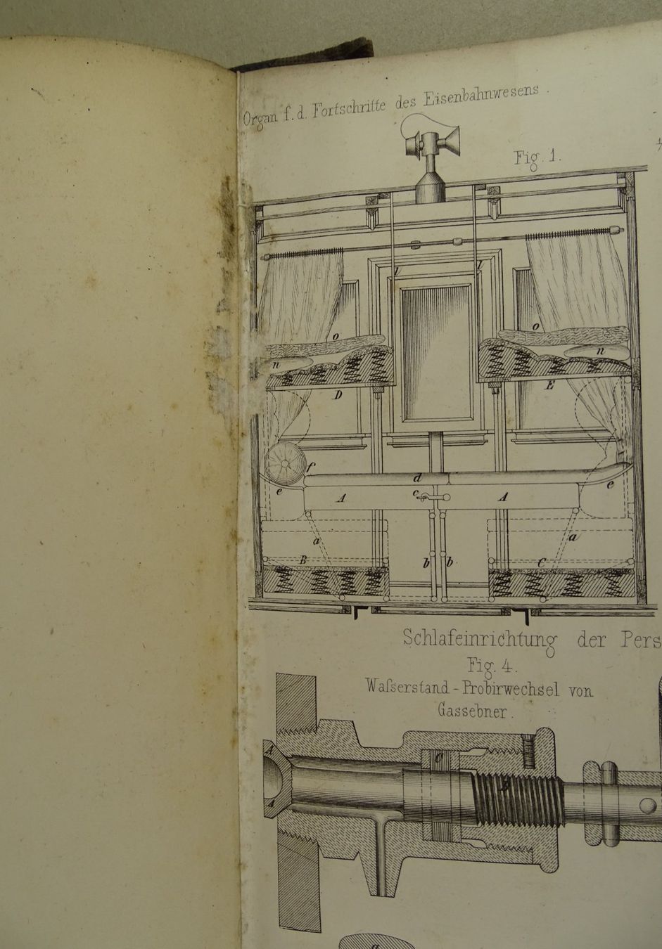 Libri: FORTSCHRITTE DES EISENBAHNWESENS IN TECH. BEZIEHUNG, 1874 – Usato da Grüningen venduto da Kartensammler 7