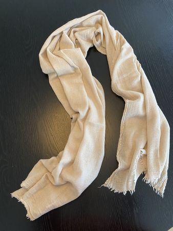 Schal, Beige, Gut Zustand
