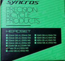 Syncros Drop-In 1-1/4" - 1-1/2" Headset