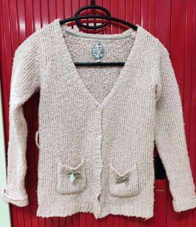 Strickjacke Mädchen Gr. 128