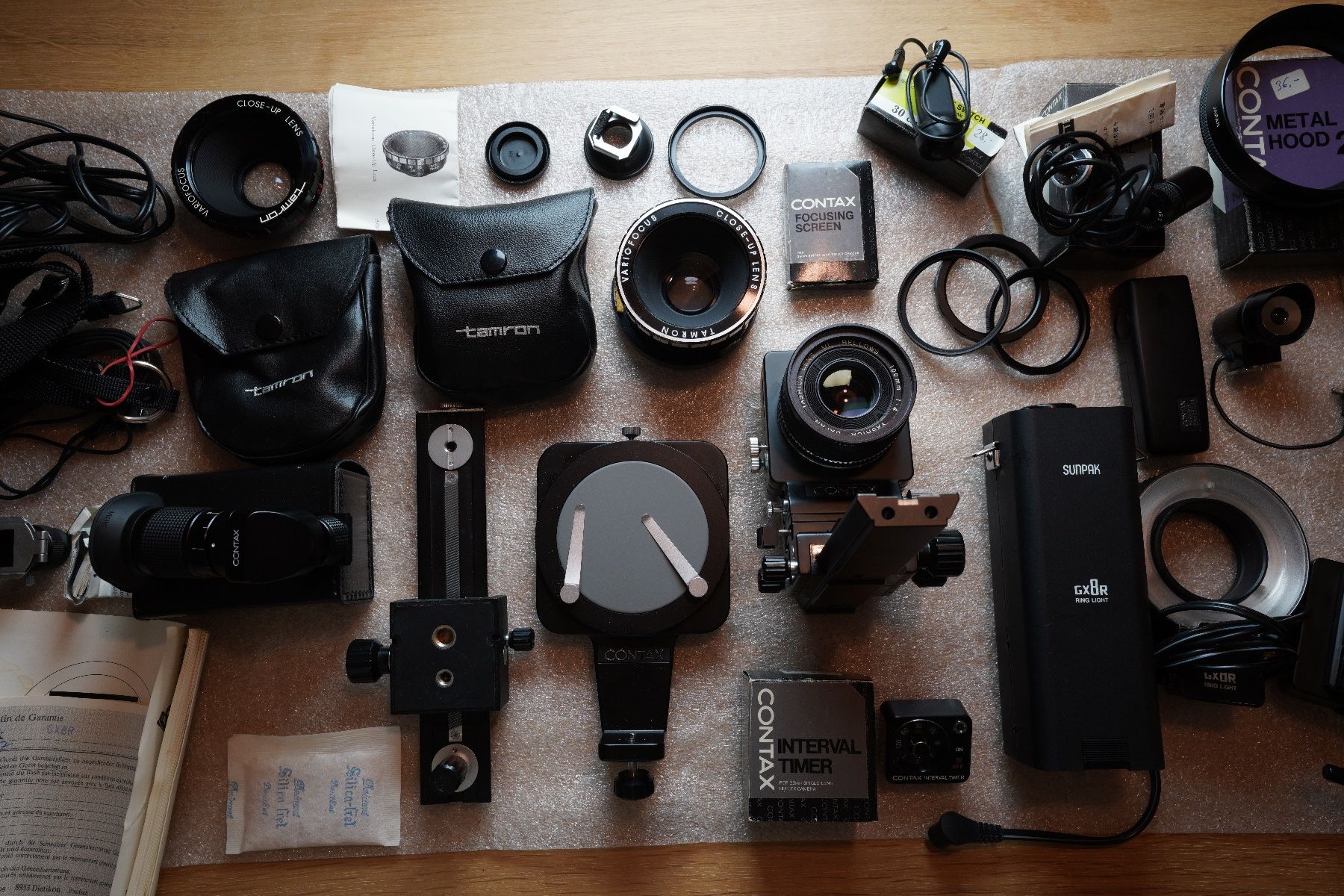 Contax Fotocamera: Contax Auto Extension Bellows+Slide copier+Focusing Rail... – Usato da Dagmersellen venduto da sim_zqh8 1