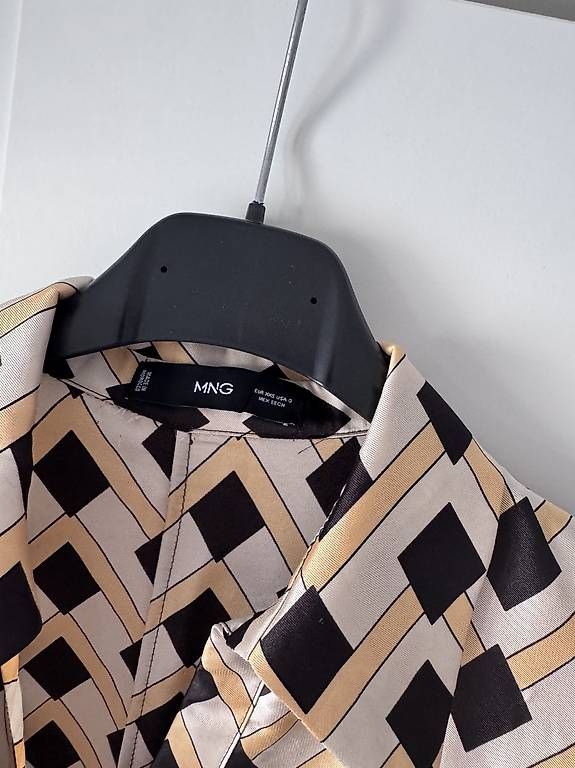 Vestiti: MNG Satin-Maxikleid gemustert XXS – Usato da Zürich venduto da mar_lwx5 2