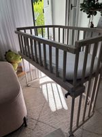 babybay Maxi extra großes Beistellbett aus massivem Buchenho