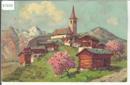 Filisur - Chur-Albula - Künstlerkarte
