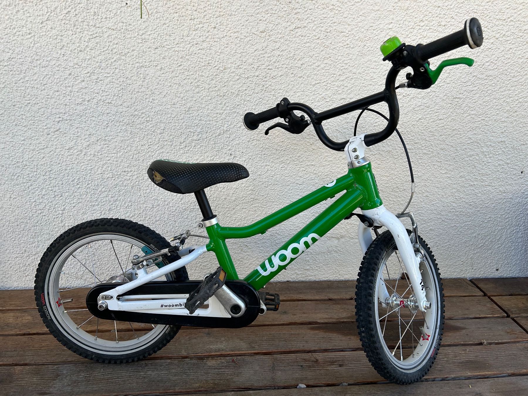 Woom Biciclette: Woom 2 Kindervelo grün – Usato da Zürich venduto da Salomon19 2